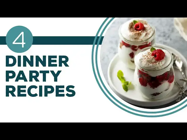 Video thumbnail for Full Episode Fridays: Dinner Party - 4 Dinner Party Recipes | Fancy Dinner Ideas