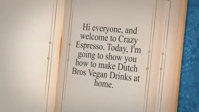 Video thumbnail for Dutch Bros Vegan Drinks Recipe – Dairy Free