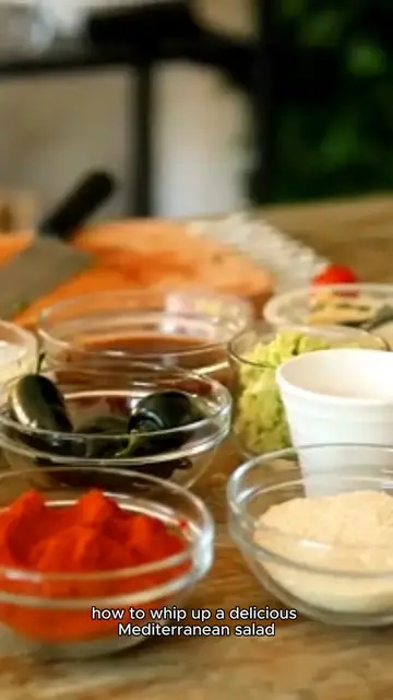 Video thumbnail for mediterranean salad recipe