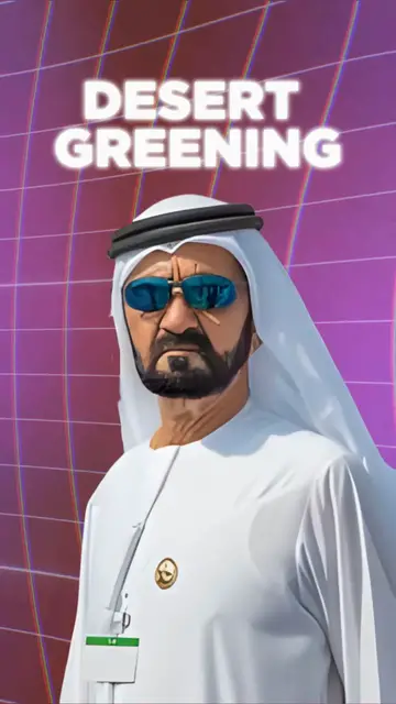 Video thumbnail for How the UAE is turning its desert green