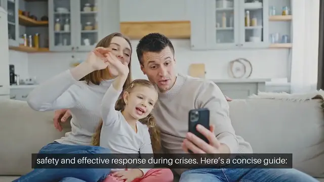 Video thumbnail for Basic Steps for Emergency Preparedness