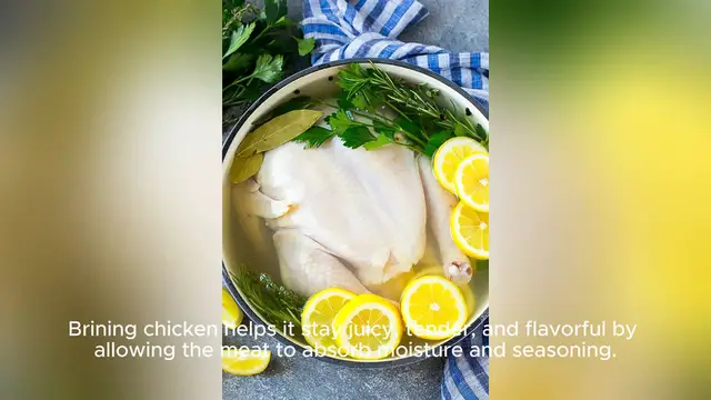 Video thumbnail for chicken brine recipe