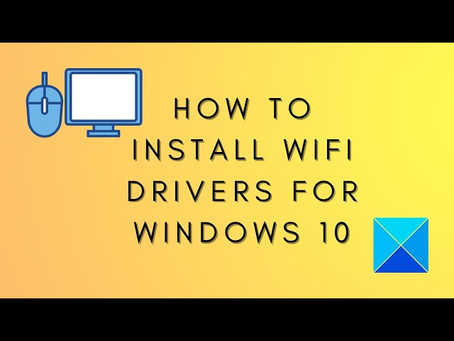 Video thumbnail for How to install WiFi drivers for Windows 11