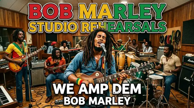 Video thumbnail for Bob Marley studio rehearsals We amp Dem Bob Marley