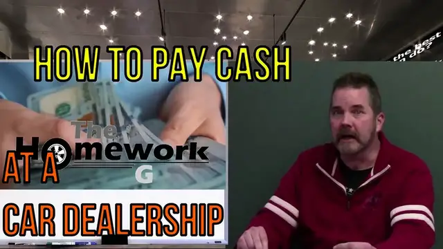 Video thumbnail for How to PAY CASH at CAR DEALERSHIPS for 2023 New and Used Cars by Kevin Hunter The Homework Guy