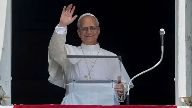 'Video thumbnail for Pope Leo urges end to violence in Haiti'