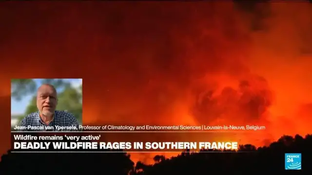 'Video thumbnail for Failing to tackle climate change will mean more wildfires ahead'