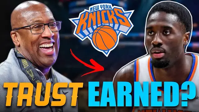 Video thumbnail for knyt: mike brown's knicks rotation: diawara breakout, mcbride returns