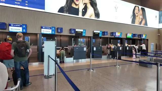 'Video thumbnail for Ljubljana Airport Departure From Slovenia 2025 4K'