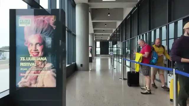 'Video thumbnail for Ljubljana Airport Departure From Slovenia 2025 4K'