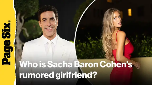 'Video thumbnail for Meet Sacha Baron Cohen's rumored girlfriend following Isla Fisher divorce'