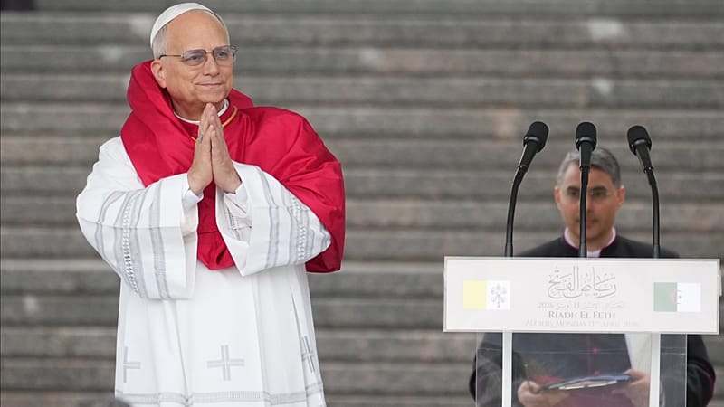 Video thumbnail for Pope Leo XIV pushes back as Donald Trump criticism escalates