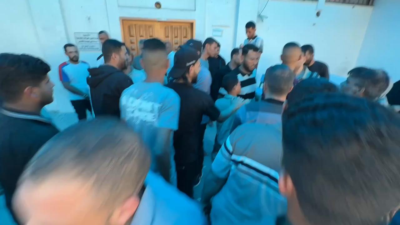 Video thumbnail for Palestinian detainees released by Israel reunite with families in Gaza.