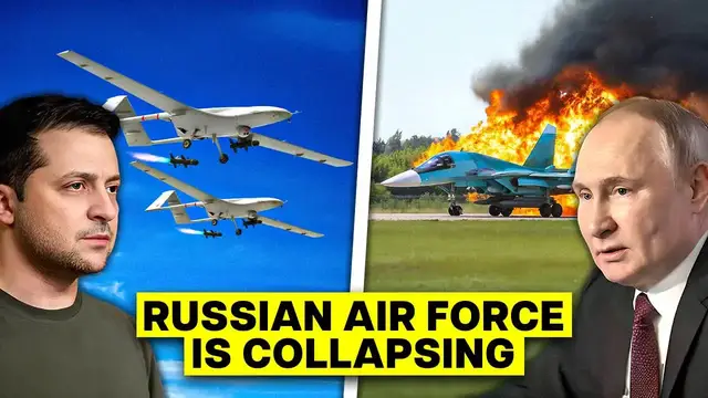 'Video thumbnail for Business Basics: ukraine unleashes drone strikes on russian air base: military logistics & war escalation'