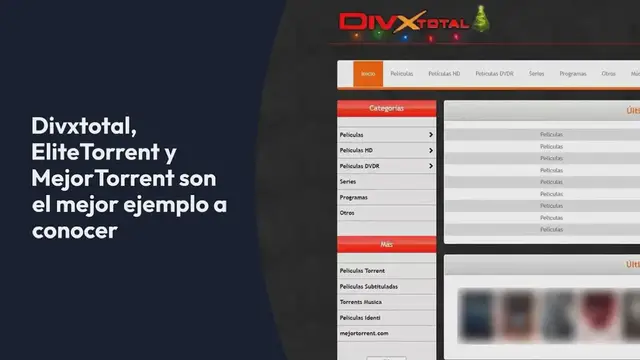 Video thumbnail for ¿Es llegar a la fama en páginas web una tarea fácil y rápida? Divxtotal, EliteTorrent y MejorTorrent son el mejor ejemplo a conocer