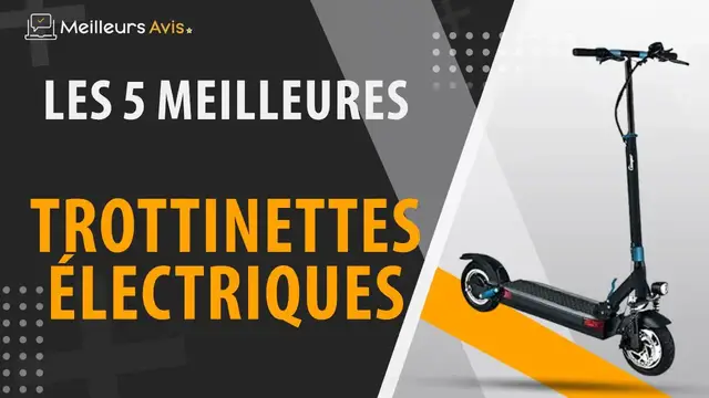 Video thumbnail for ⭐️ MEILLEURE TROTINETTE ELECTRIQUE - Comparatif 2023
