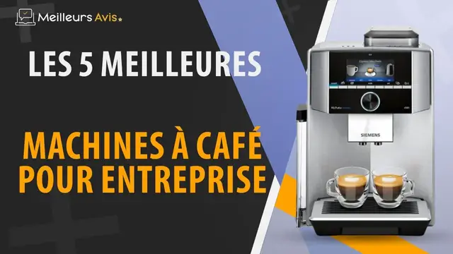Video thumbnail for ⭐️ MEILLEUR MACHINE A CAFE POUR ENTREPRISE - Comparatif 2023
