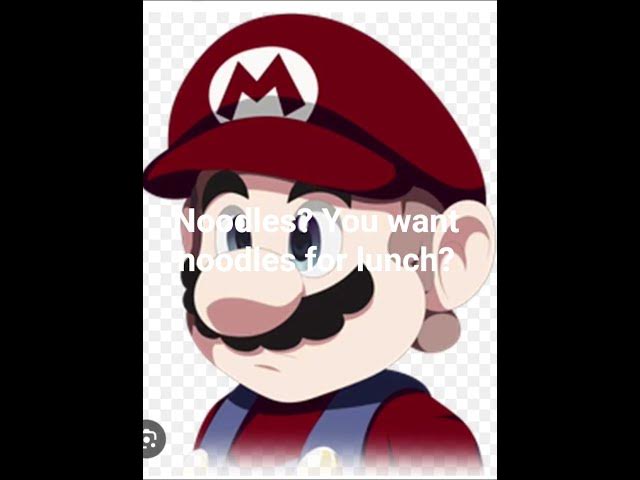 Video thumbnail for mario gets pikachu noodles