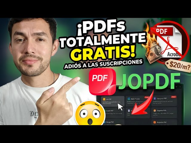 Video thumbnail for Deja de Pagar por PDFs: JOPDF hace Todo lo que Adobe Promete