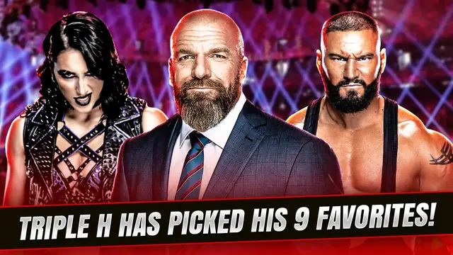 'Video thumbnail for Triple H has picked his favorites from today's WWE roster'