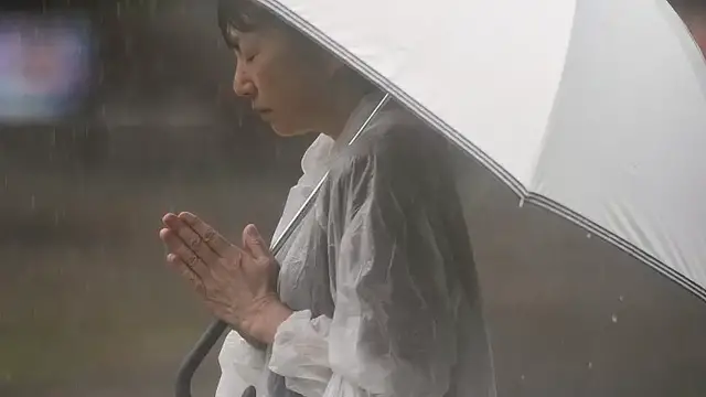 'Video thumbnail for Japan commemorates 80 years since Nagasaki nuclear bomb attack'