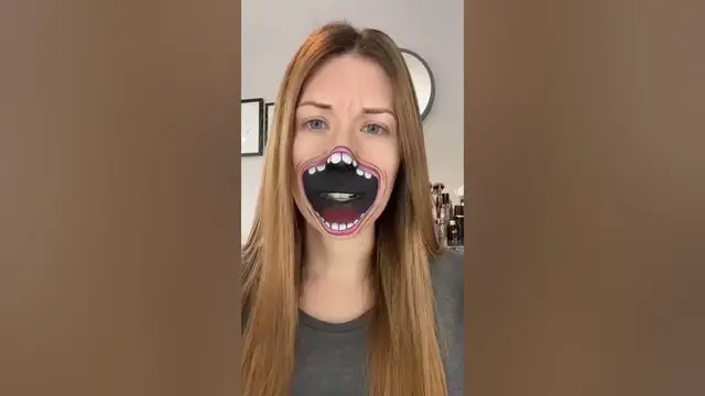 Video thumbnail for Didn't try this? try your face skin makeup to see what it looks like! #shorts