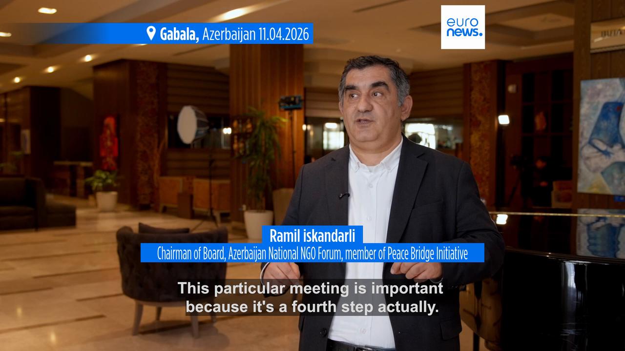 Video thumbnail for Armenia and Azerbaijan civil societies hold new round of broad talks to advance peace process