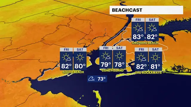 Video thumbnail for Fantastic Friday and a spectacular weekend ahead for Brooklyn