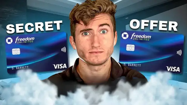 Video thumbnail for anthony venture: chase freedom unlimited: unlock 10x cashback with this secret offer!