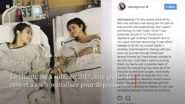 Video thumbnail for Selena Gomez fête ses 34 ans dans la joie après des années de dépression.