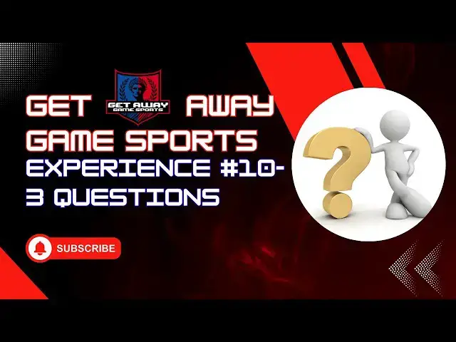 'Video thumbnail for Get Away Game Sports Experience #10 3 Questions'