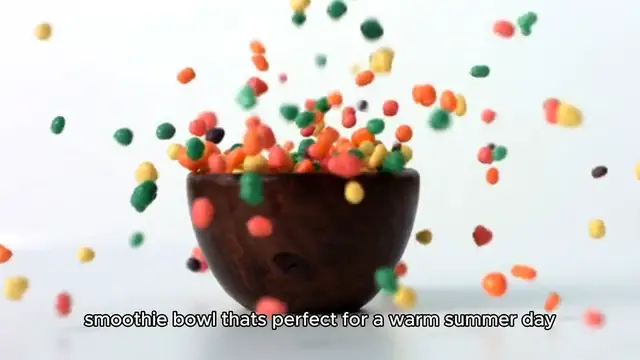 Video thumbnail for Smoothie bowl recipe