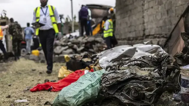'Video thumbnail for Air ambulance crashes near Kenya's capital killing 6'
