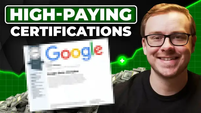'Video thumbnail for shane hummus: google certifications for high-paying jobs in 2025: data analytics, digital marketing & career paths'