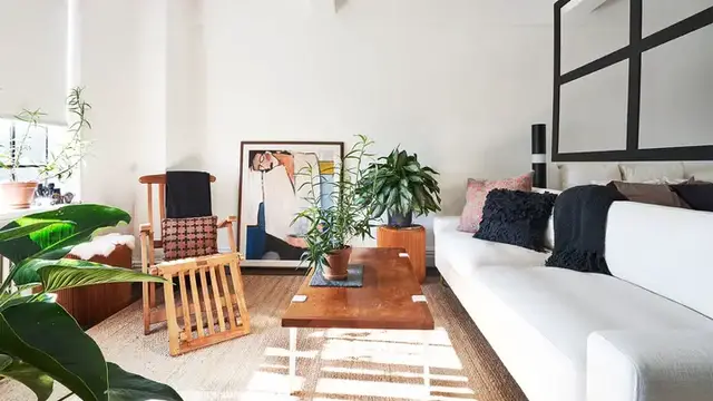 'Video thumbnail for Emily's Brutalist-Inspired Brooklyn Haven | House Tours'