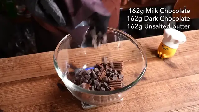 Video thumbnail for Gâteau au chocolat ガトーショコラ  chocolate  cake  ガトーショコラ(720P HD)