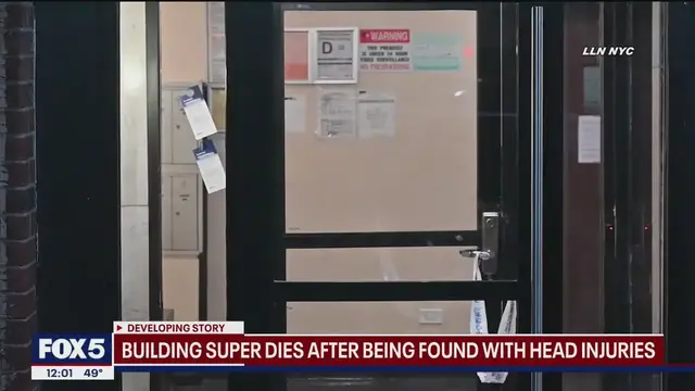 'Video thumbnail for Brooklyn building super dies after being found with head injuries'