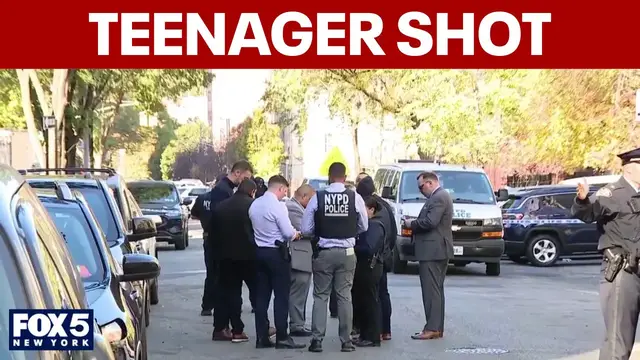 Video thumbnail for Teenager wounded in Bronx shooting, NYPD investigating