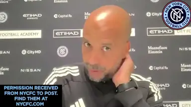 'Video thumbnail for stream punk soccer: pascal jansen press conference: nycfc vs chicago fire, september 11, 2025'