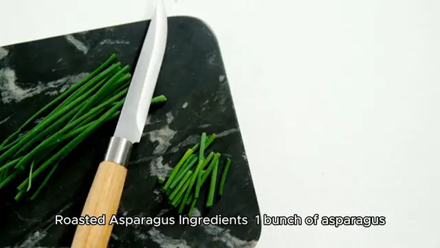Video thumbnail for Roasted asparagus recipe