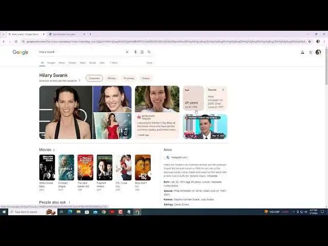 Video thumbnail for Hilary Swank Age Calculator https://movrq.com/agecalculator/