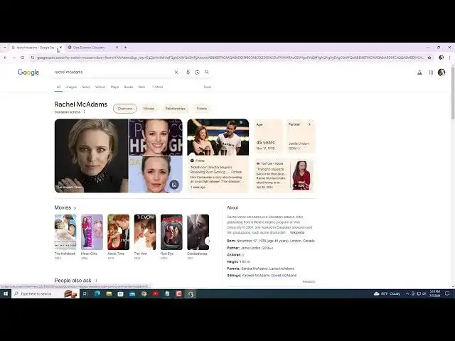 Video thumbnail for Rachel McAdams Age Calculator https://movrq.com/agecalculator/