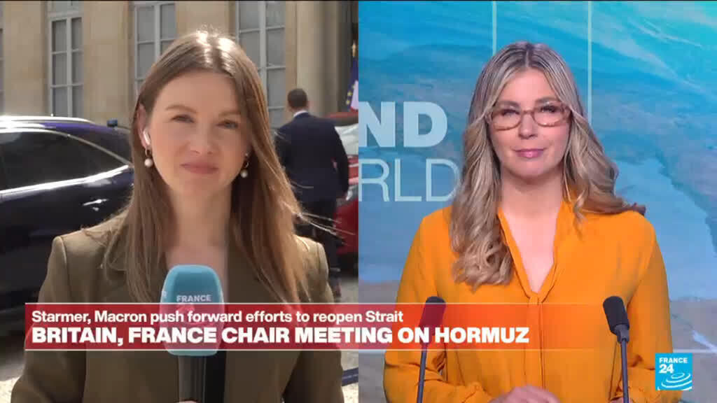 Video thumbnail for Britain, France chair meeting on Hormuz