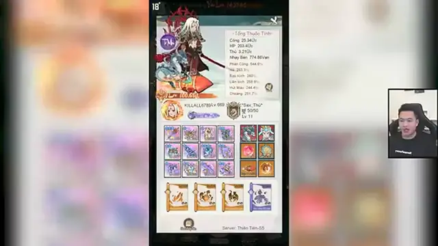 Video thumbnail for Tiểu Yêu Tầm Đạo - Top server 100 Ức yêu lực build Phản Công như thế nào