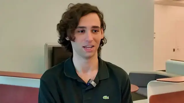 Video thumbnail for Childhood cancer survivor from Melville advocates for funding for AI-driven pediatric cancer research