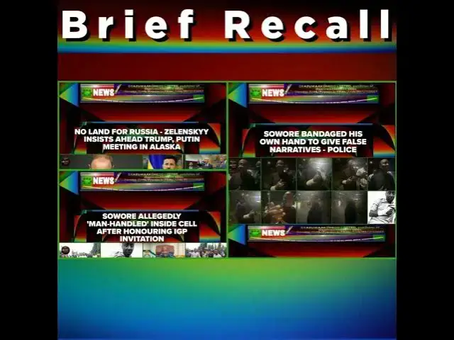 Video thumbnail for Brief Recall @7am 10-8