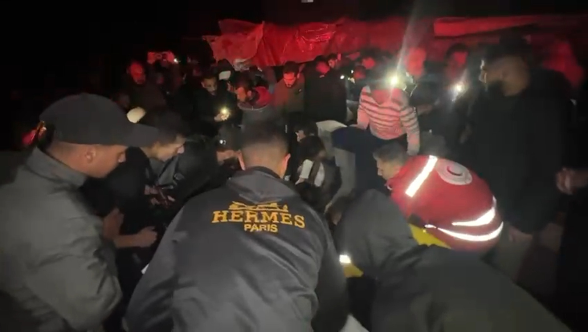 Video thumbnail for Israeli drone attack kills Palestinians near Gaza mosque