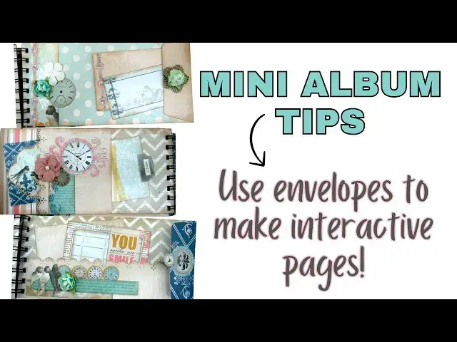'Video thumbnail for Mini Album Tip 2: interactive envelope album pages'