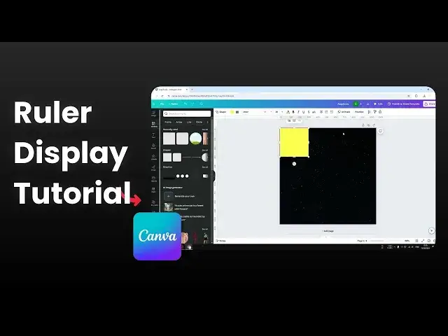 'Video thumbnail for How To Show Rulers In Canva'