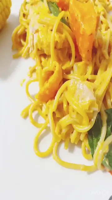Video thumbnail for Creamy Garden Fish Pasta